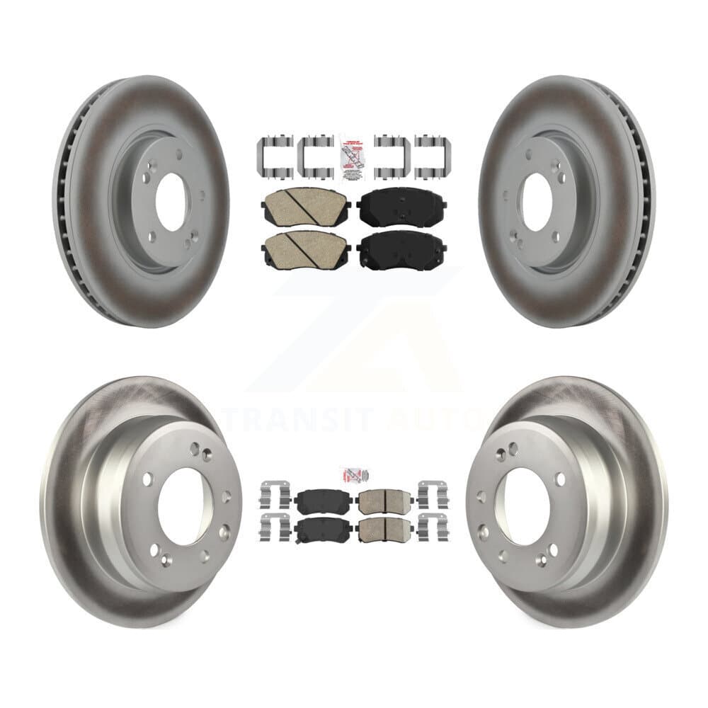 Transit Auto - KGA-101643 - Front and Rear Disc Brake Kits image 1