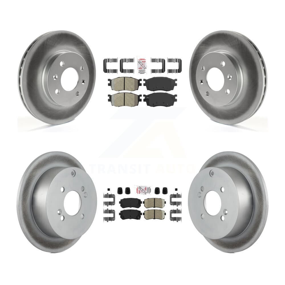 Transit Auto - KGA-101651 - Front and Rear Disc Brake Kits image 1