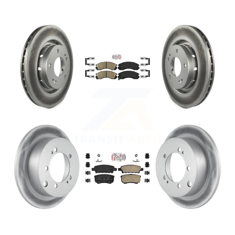 Transit Auto - KGA-101708 - Front and Rear Disc Brake Kits image 1