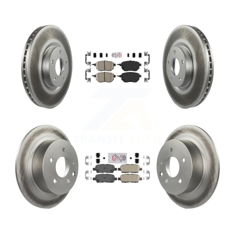 Transit Auto - KGA-101876 - Front and Rear Disc Brake Kits image 1