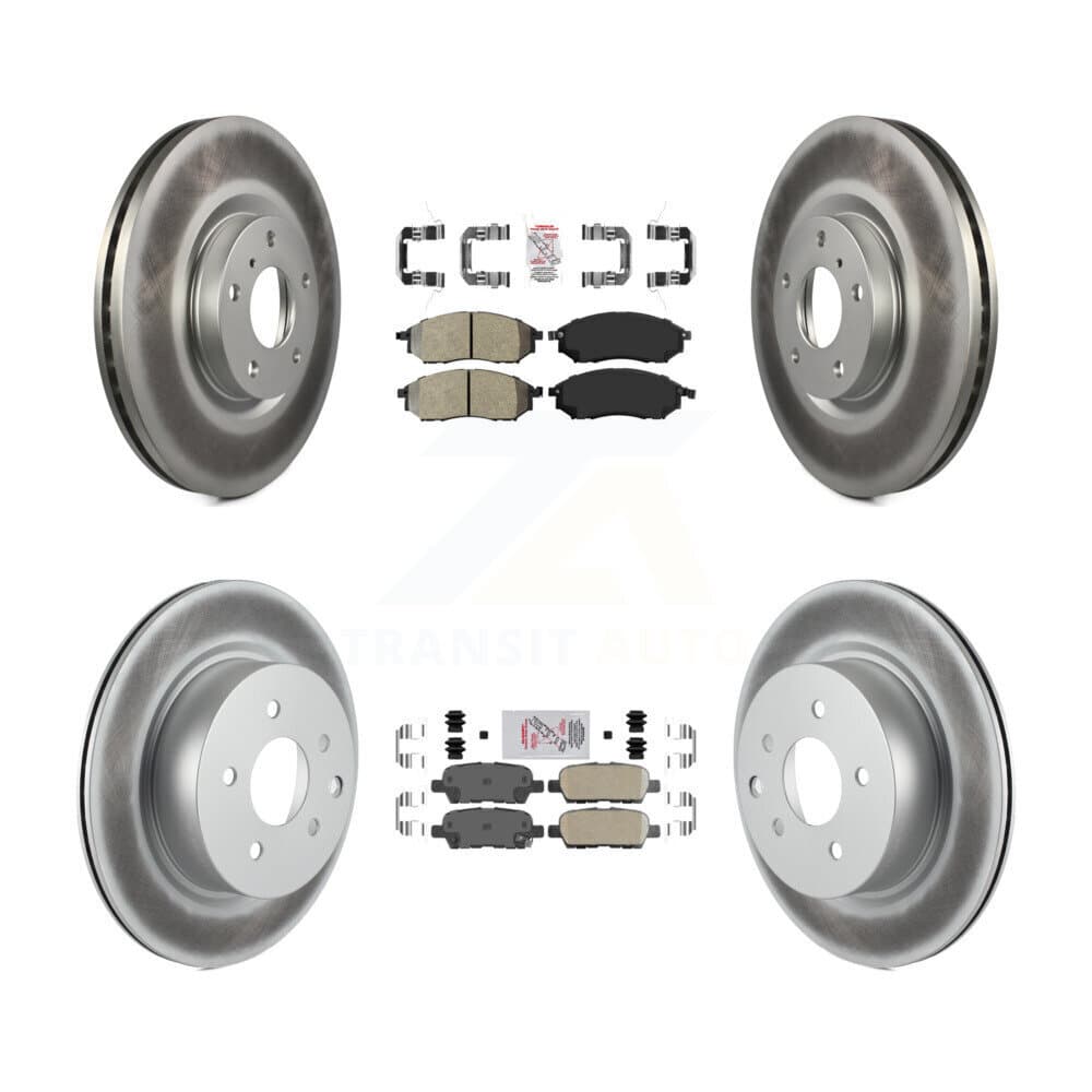 Transit Auto - KGA-101886 - Front and Rear Disc Brake Kits image 1