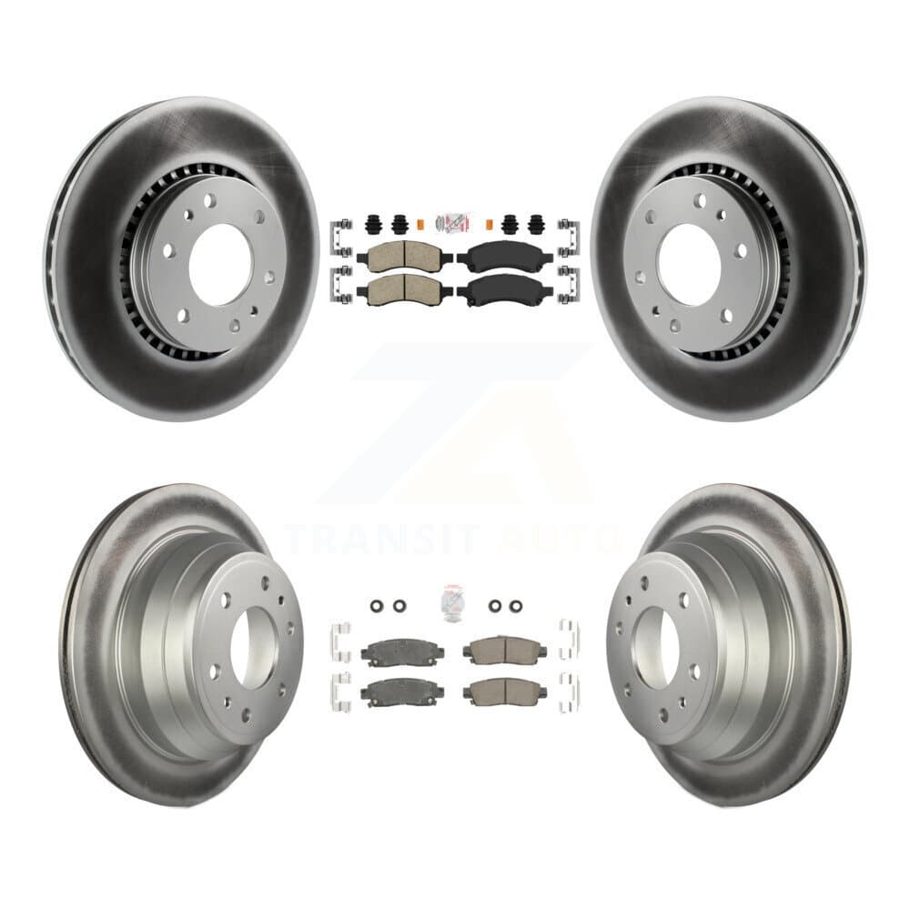 Transit Auto - KGA-102087 - Front and Rear Disc Brake Kits image 1