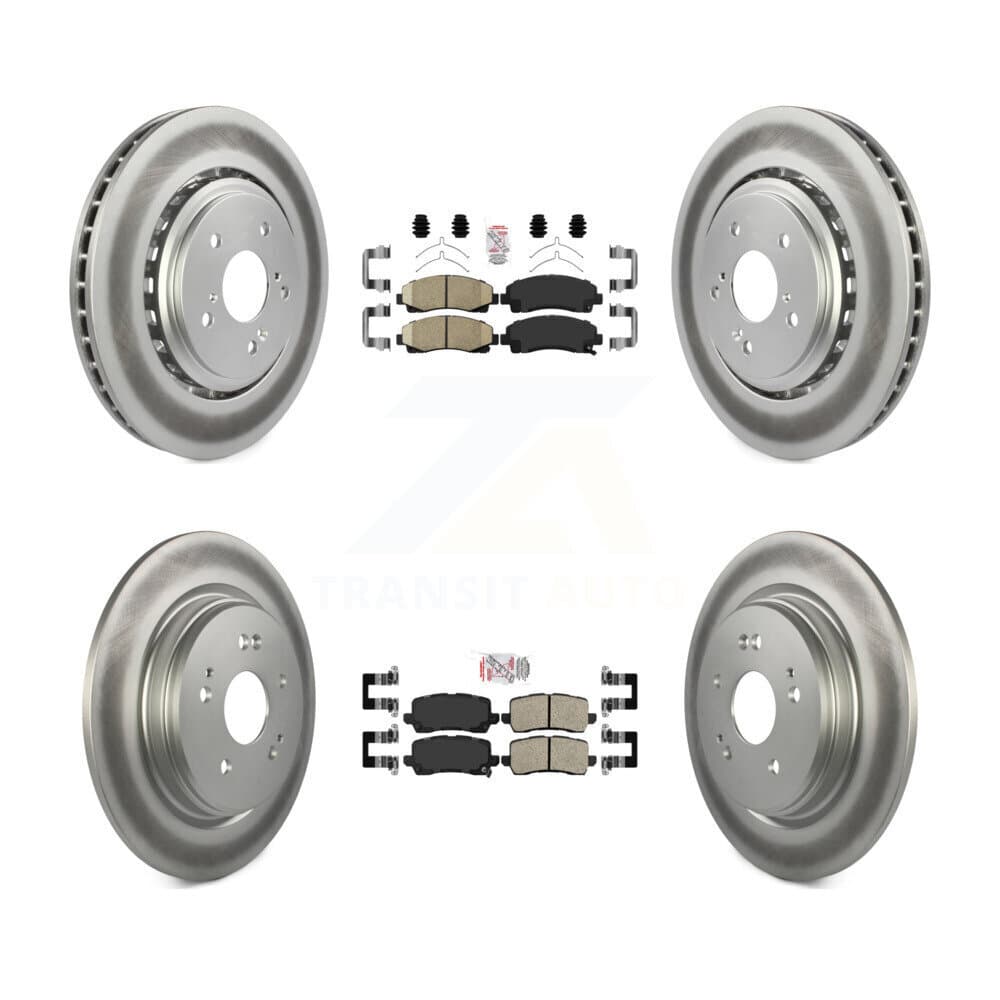 Transit Auto - KGA-102108 - Front and Rear Disc Brake Kits image 1