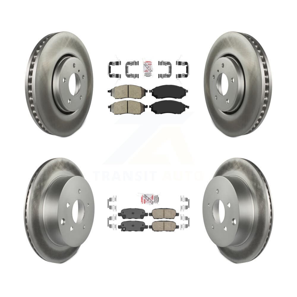 Transit Auto - KGA-102127 - Front and Rear Disc Brake Kits image 1