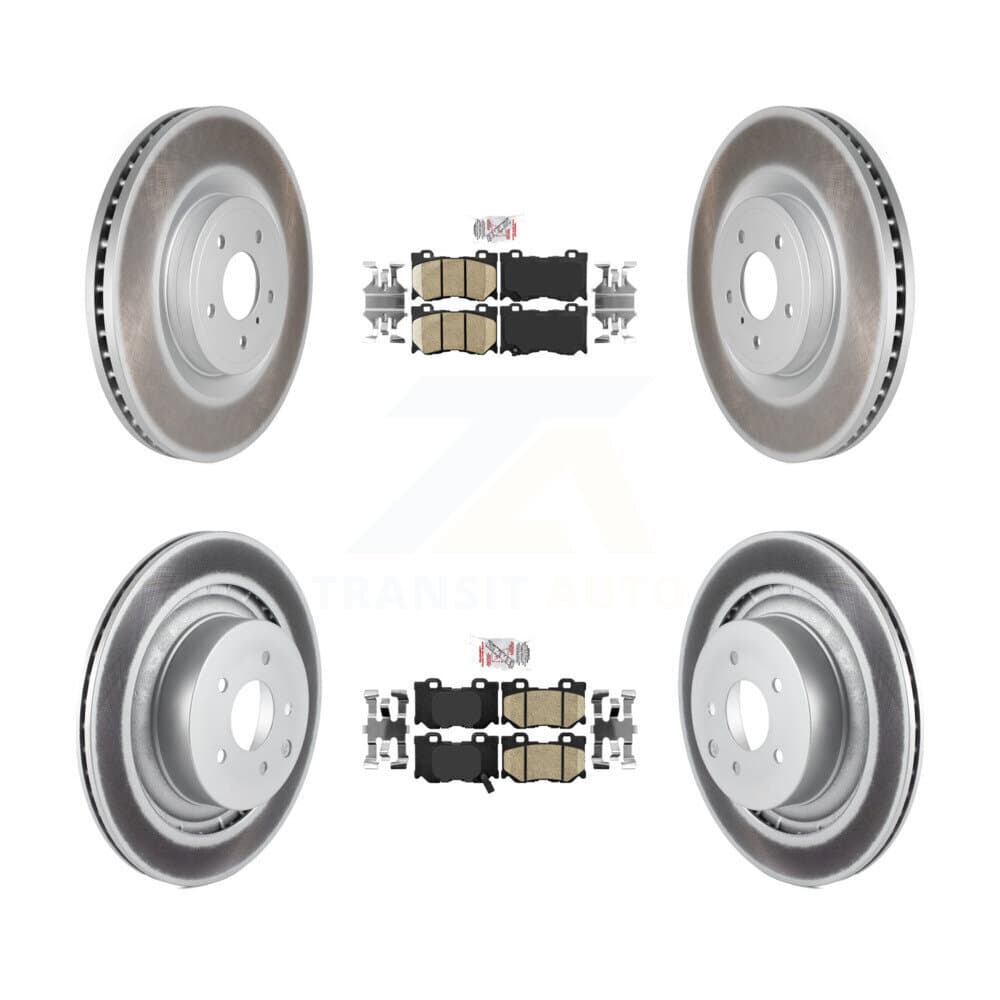 Transit Auto - KGA-102144 - Front and Rear Disc Brake Kits image 1