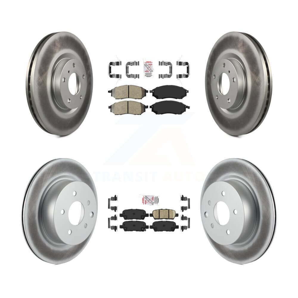 Transit Auto - KGA-102146 - Front and Rear Disc Brake Kits image 1