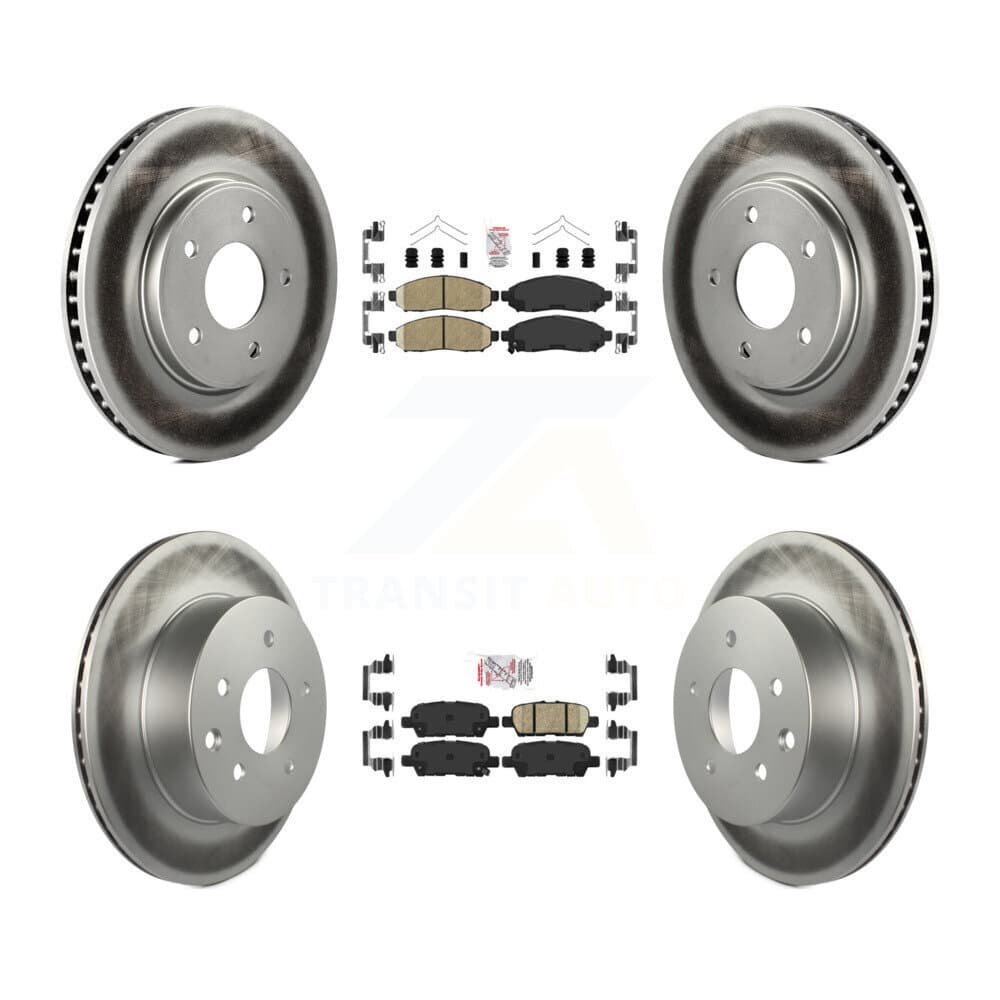 Transit Auto - KGA-102156 - Front and Rear Disc Brake Kits image 1