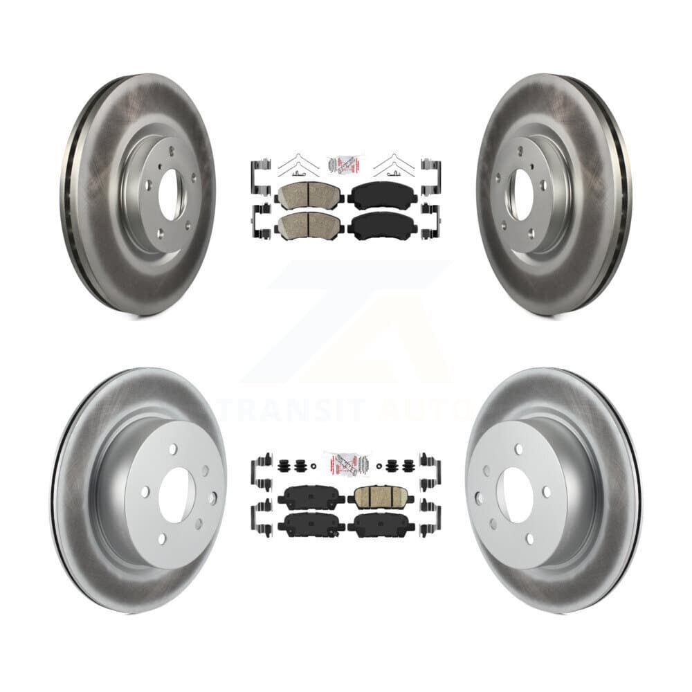 Transit Auto - KGA-102158 - Front and Rear Disc Brake Kits image 1