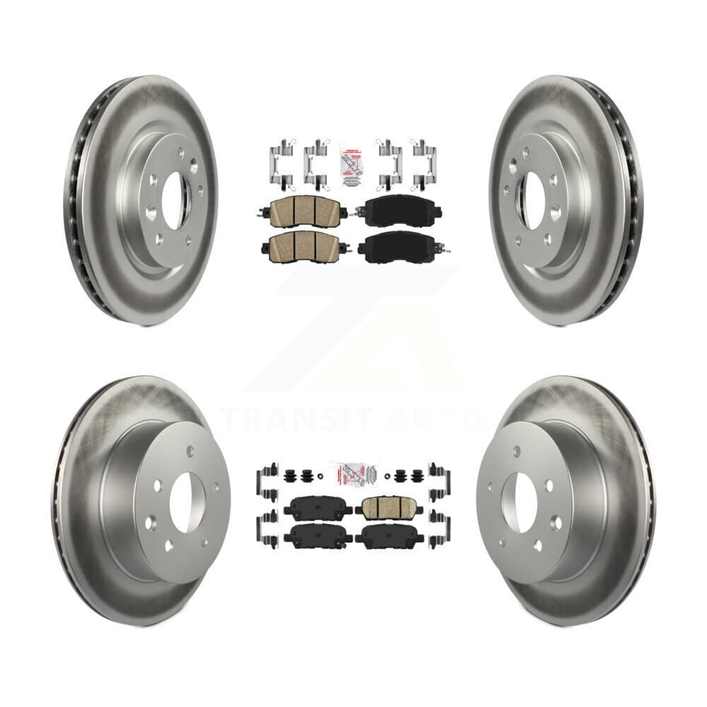 Transit Auto - KGA-102187 - Front and Rear Disc Brake Kits image 1