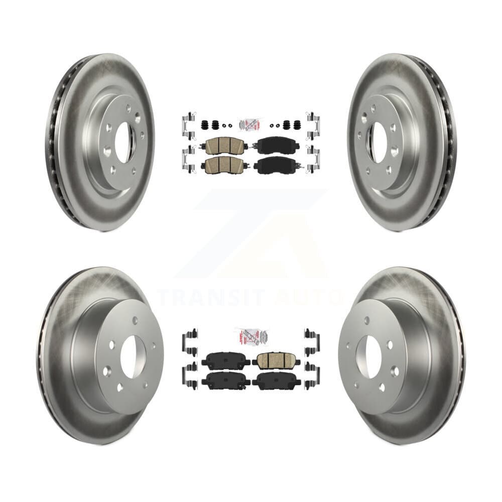 Transit Auto - KGA-102190 - Front and Rear Disc Brake Kits image 1