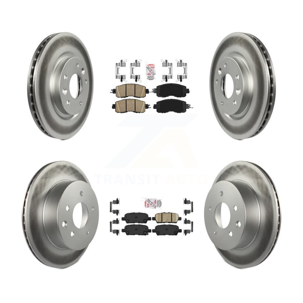 Transit Auto - KGA-102191 - Front and Rear Disc Brake Kits image 1