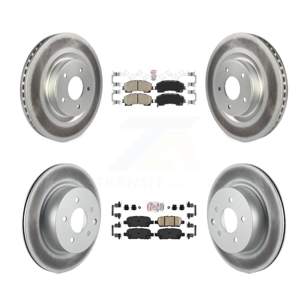 Transit Auto - KGA-102196 - Front and Rear Disc Brake Kits image 1
