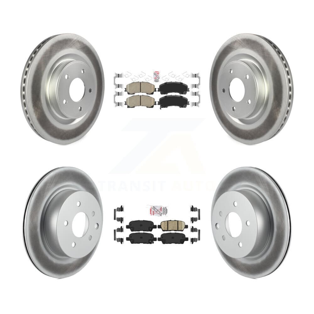 Transit Auto - KGA-102198 - Front and Rear Disc Brake Kits image 1