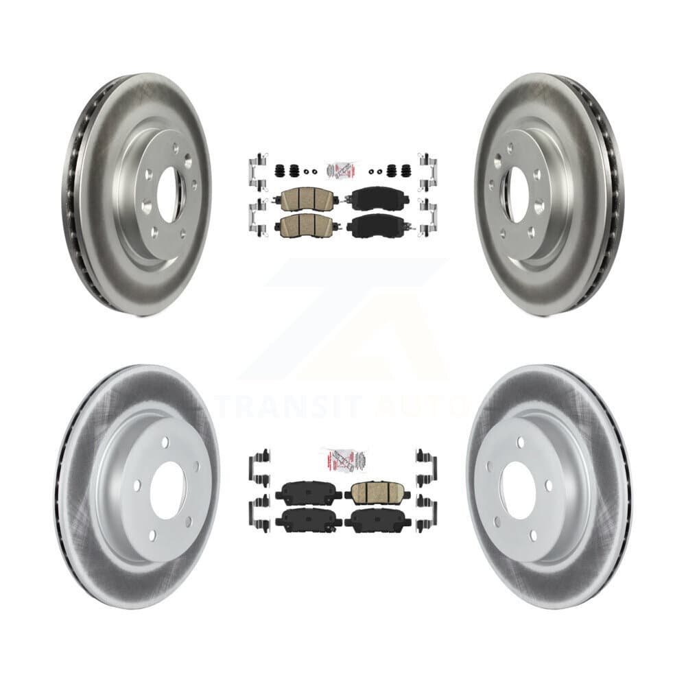 Transit Auto - KGA-102204 - Front and Rear Disc Brake Kits image 1