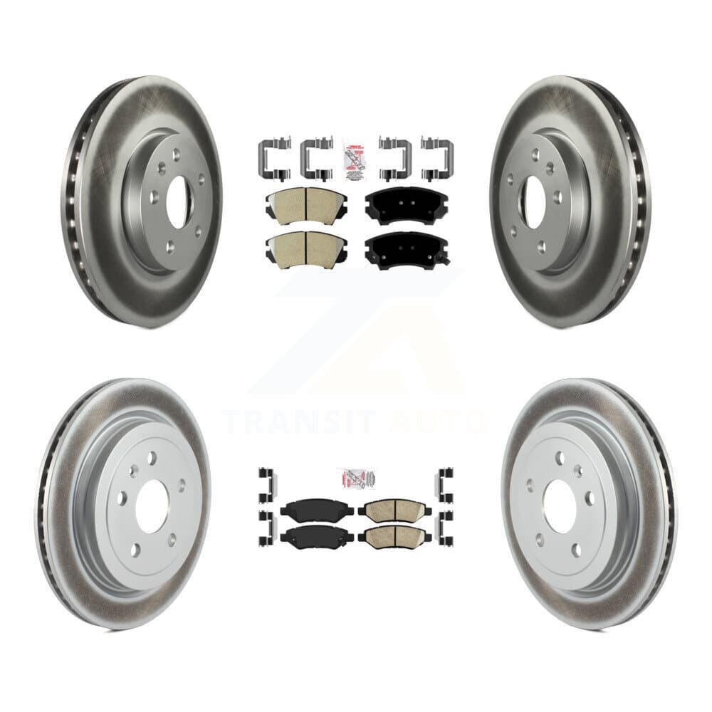 Transit Auto - KGA-102296 - Front and Rear Disc Brake Kits image 1