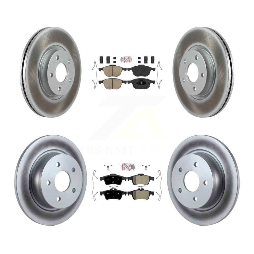 Transit Auto - KGA-102480 - Front and Rear Disc Brake Kits image 1