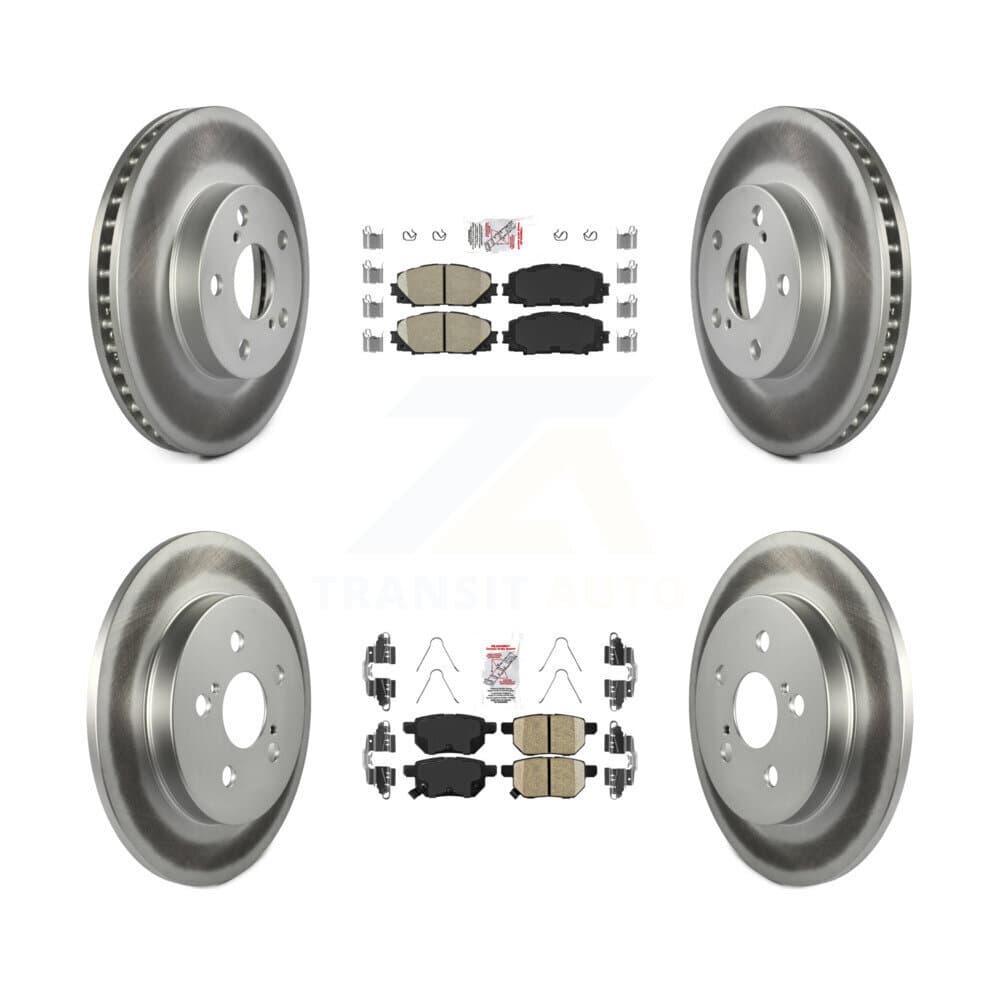 Transit Auto - KGA-102619 - Front and Rear Disc Brake Kits image 1
