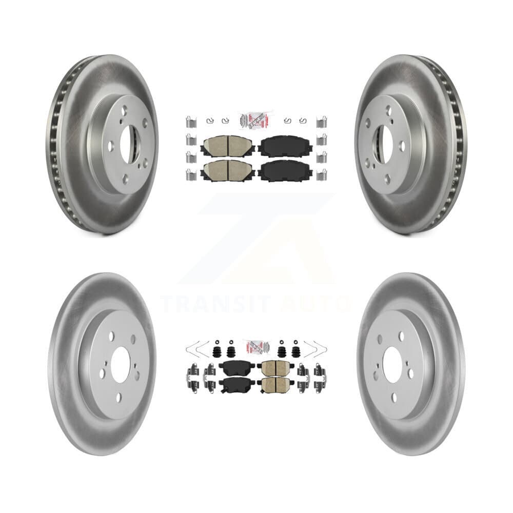 Transit Auto - KGA-102624 - Front and Rear Disc Brake Kits image 1