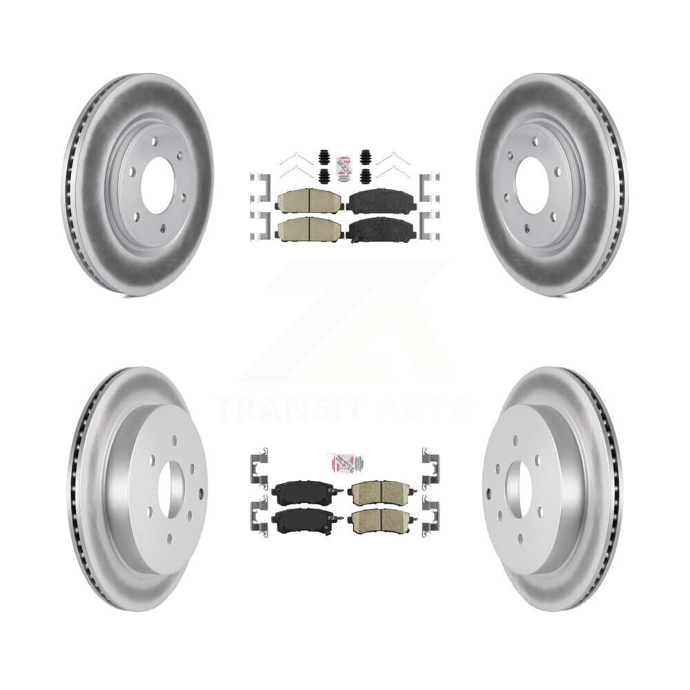 Transit Auto - KGA-102648 - Front and Rear Disc Brake Kits image 1