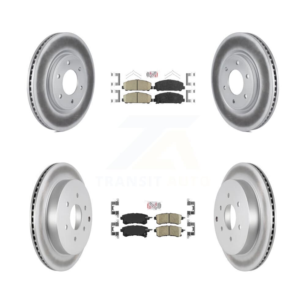 Transit Auto - KGA-102649 - Front and Rear Disc Brake Kits image 1