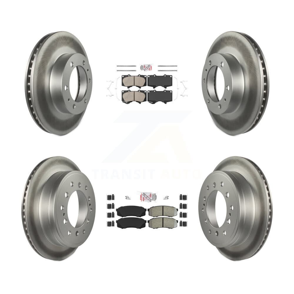 Transit Auto - KGA-102708 - Front and Rear Disc Brake Kits image 1