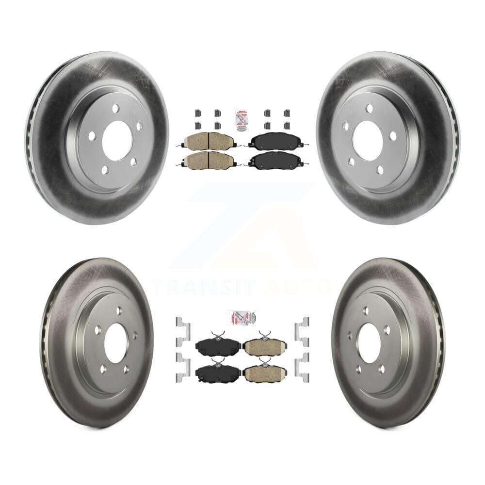 Transit Auto - KGA-102788 - Front and Rear Disc Brake Kits image 1