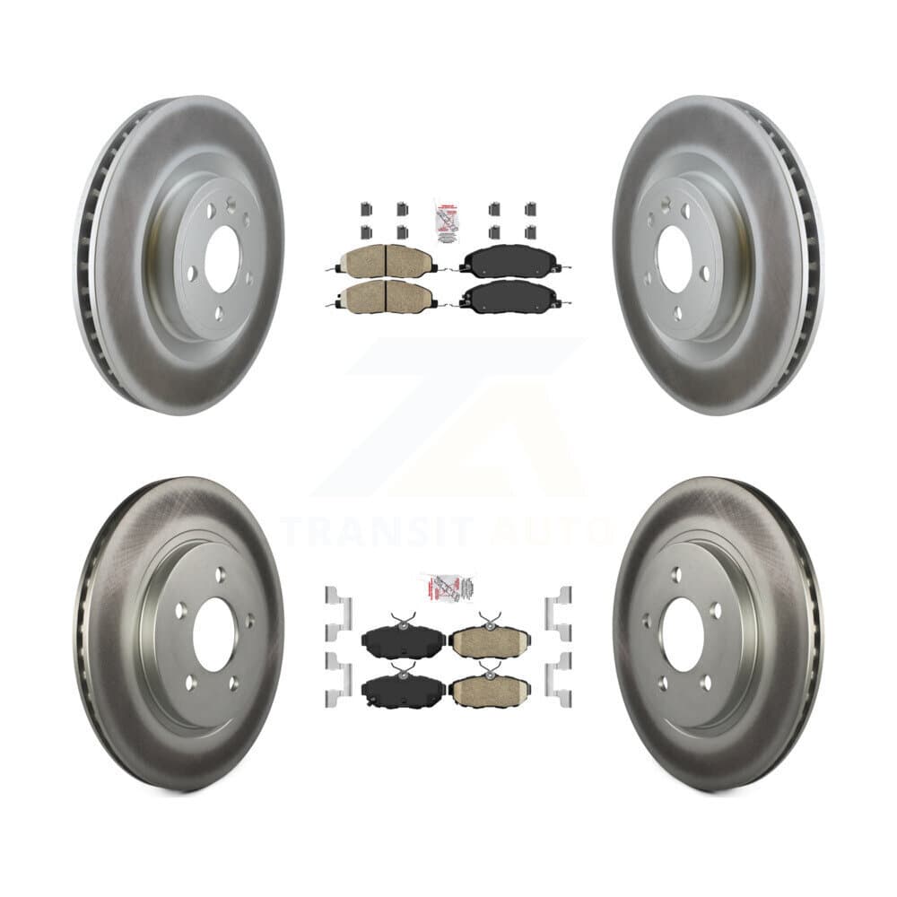Transit Auto - KGA-102790 - Front and Rear Disc Brake Kits image 1