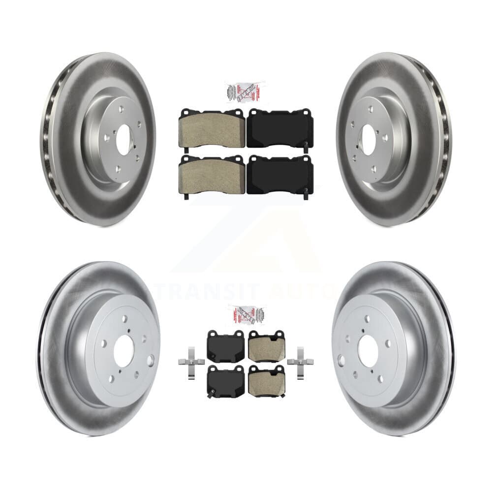 Transit Auto - KGA-102944 - Front and Rear Disc Brake Kits image 1