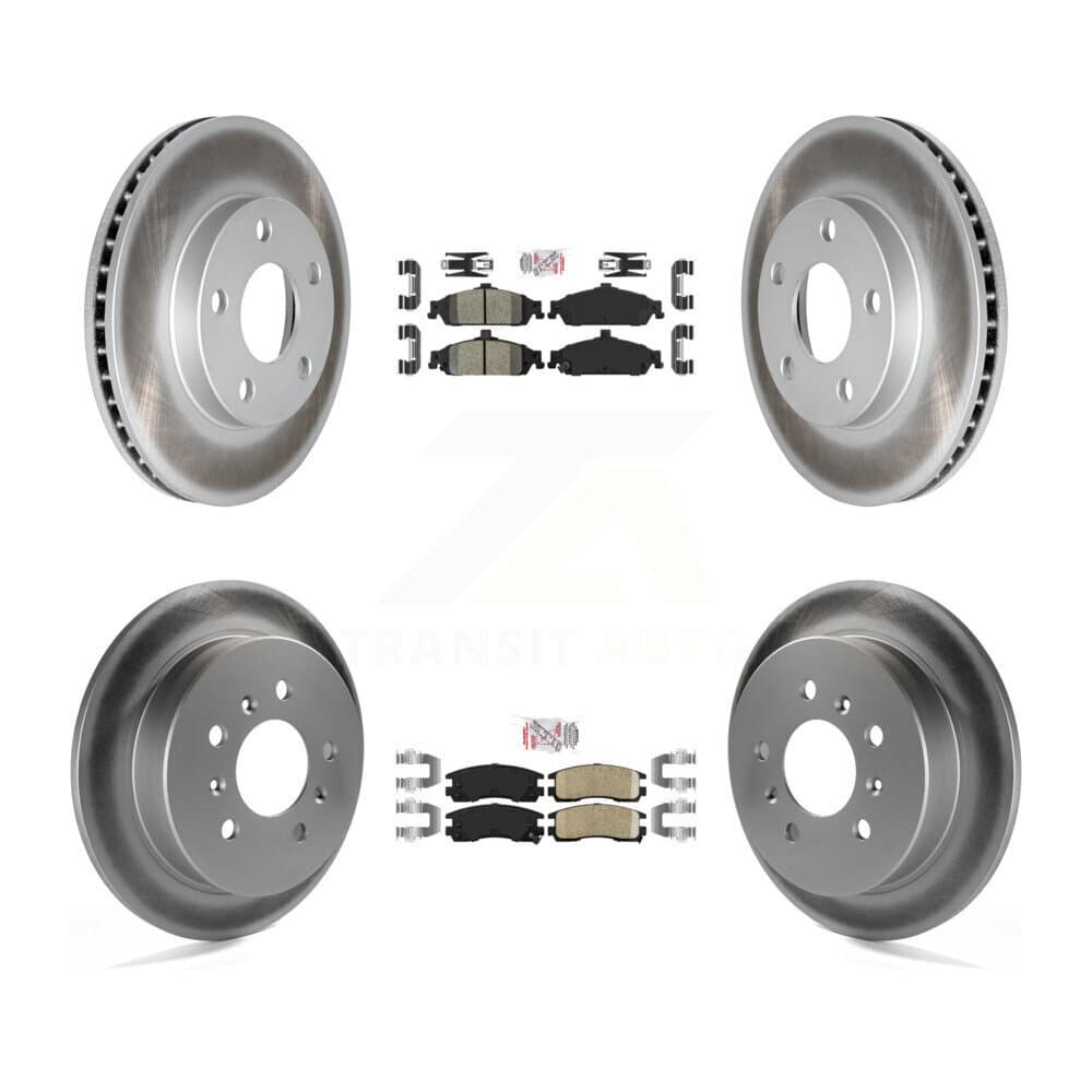 Transit Auto - KGA-103029 - Front and Rear Disc Brake Kits image 1