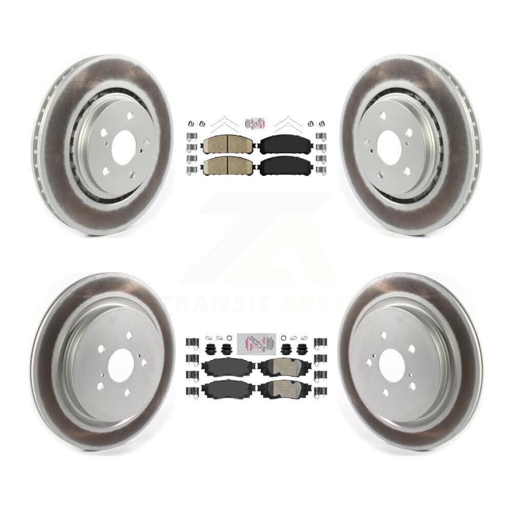 Transit Auto - KGA-103191 - Front and Rear Disc Brake Kits image 1