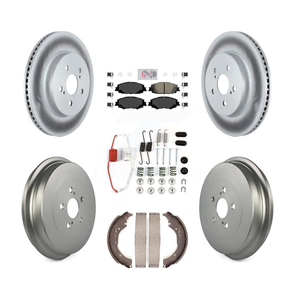 Transit Auto - KGA-104237 - Front and Rear Disc Brake Kits image 1