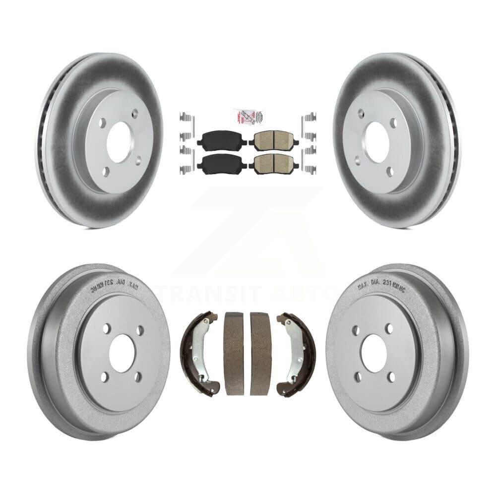Transit Auto - KGA-104334 - Front and Rear Disc Brake Kits image 1