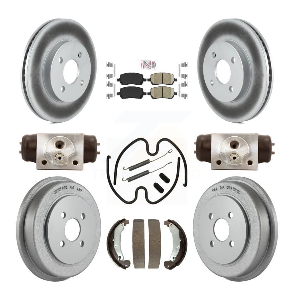 Transit Auto - KGA-104521 - Front and Rear Disc Brake Kits image 1