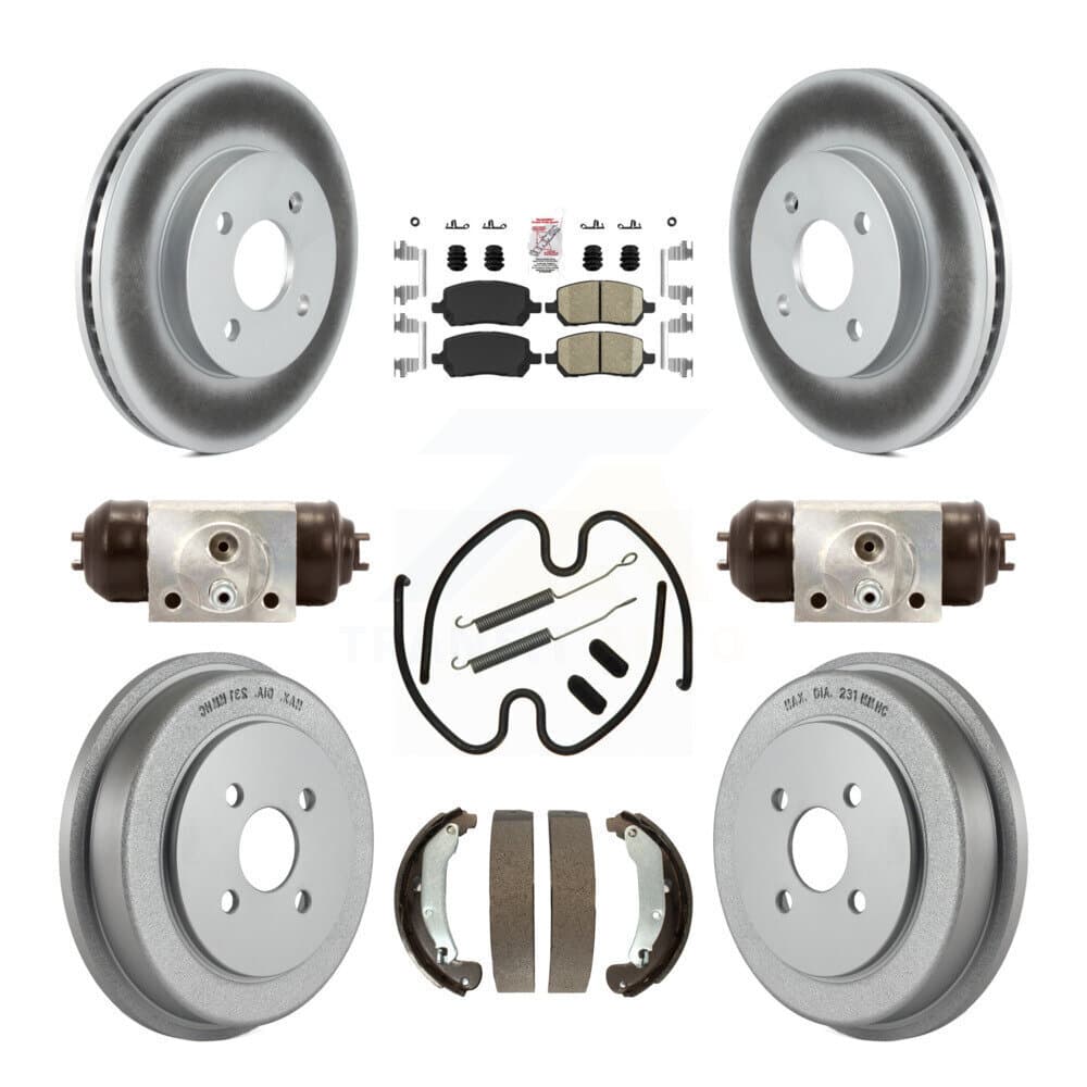 Transit Auto - KGA-104524 - Front and Rear Disc Brake Kits image 1