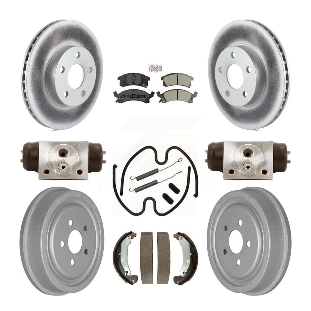 Transit Auto - KGA-104560 - Front and Rear Disc Brake Kits image 1