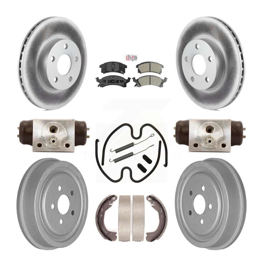 Transit Auto - KGA-104561 - Front and Rear Disc Brake Kits image 1