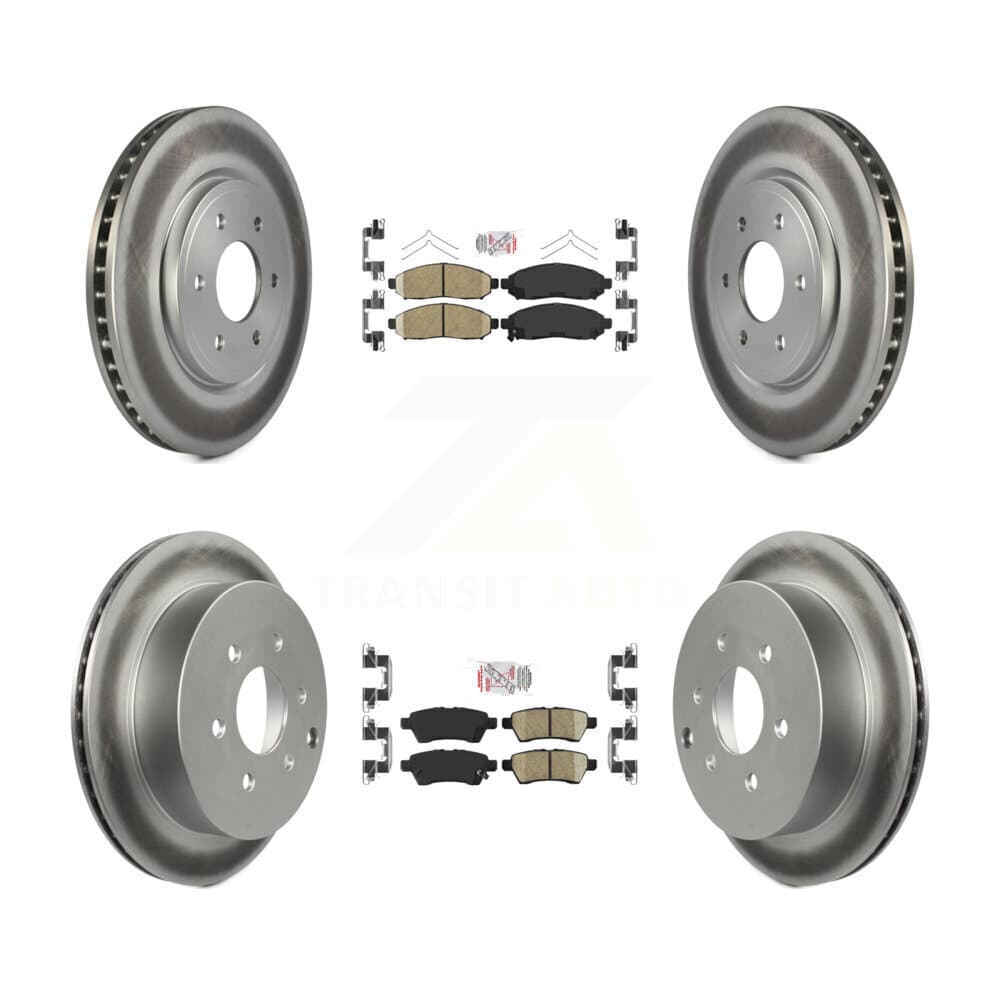 Transit Auto - KGA-104741 - Front and Rear Disc Brake Kits image 1