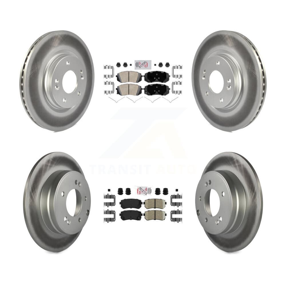 Transit Auto - KGA-104790 - Front and Rear Disc Brake Kits image 1