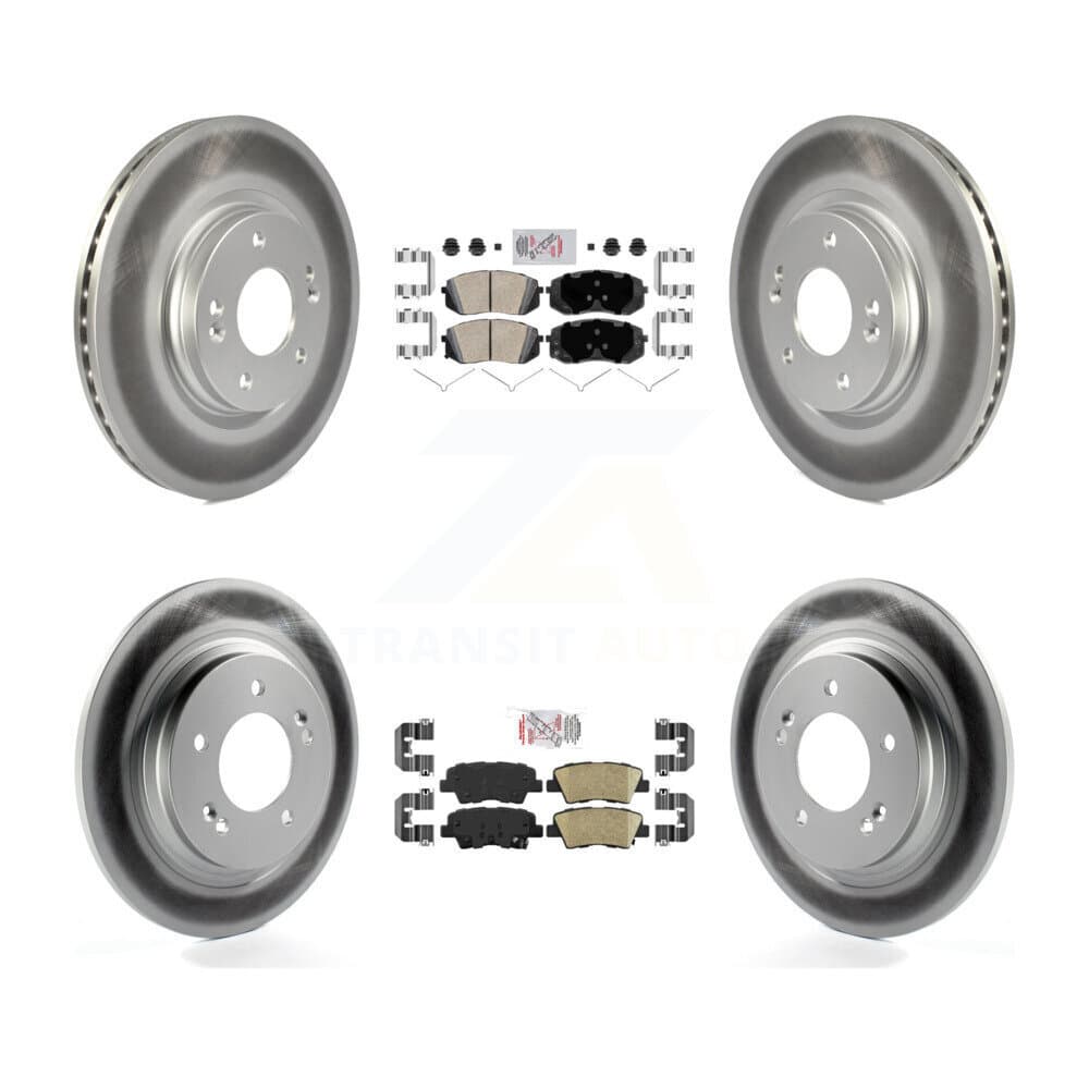 Transit Auto - KGA-104810 - Front and Rear Disc Brake Kits image 1