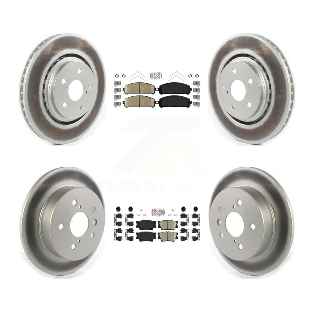 Transit Auto - KGA-104824 - Front and Rear Disc Brake Kits image 1