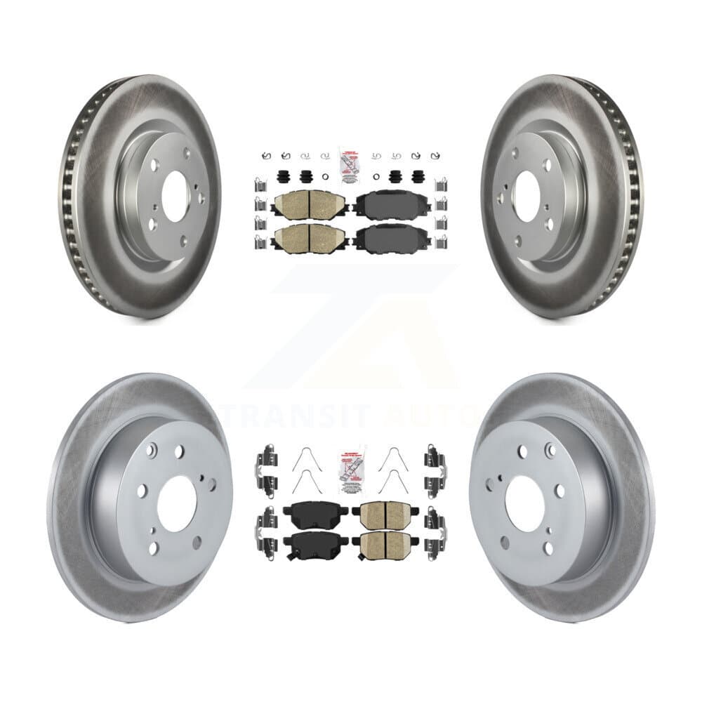 Transit Auto - KGA-104827 - Front and Rear Disc Brake Kits image 1