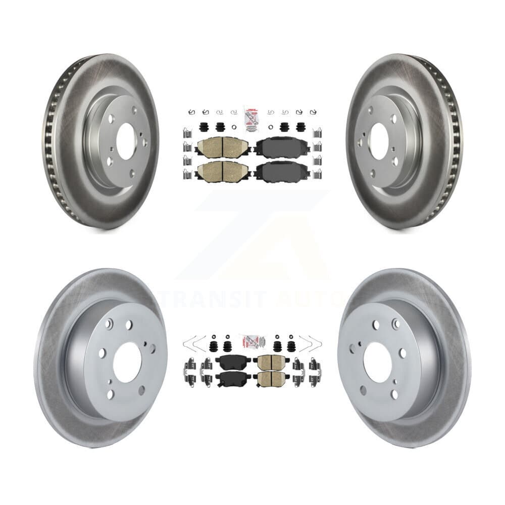 Transit Auto - KGA-104829 - Front and Rear Disc Brake Kits image 1