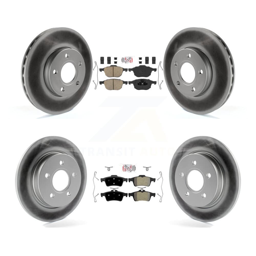 Transit Auto - KGA-104836 - Front and Rear Disc Brake Kits image 1