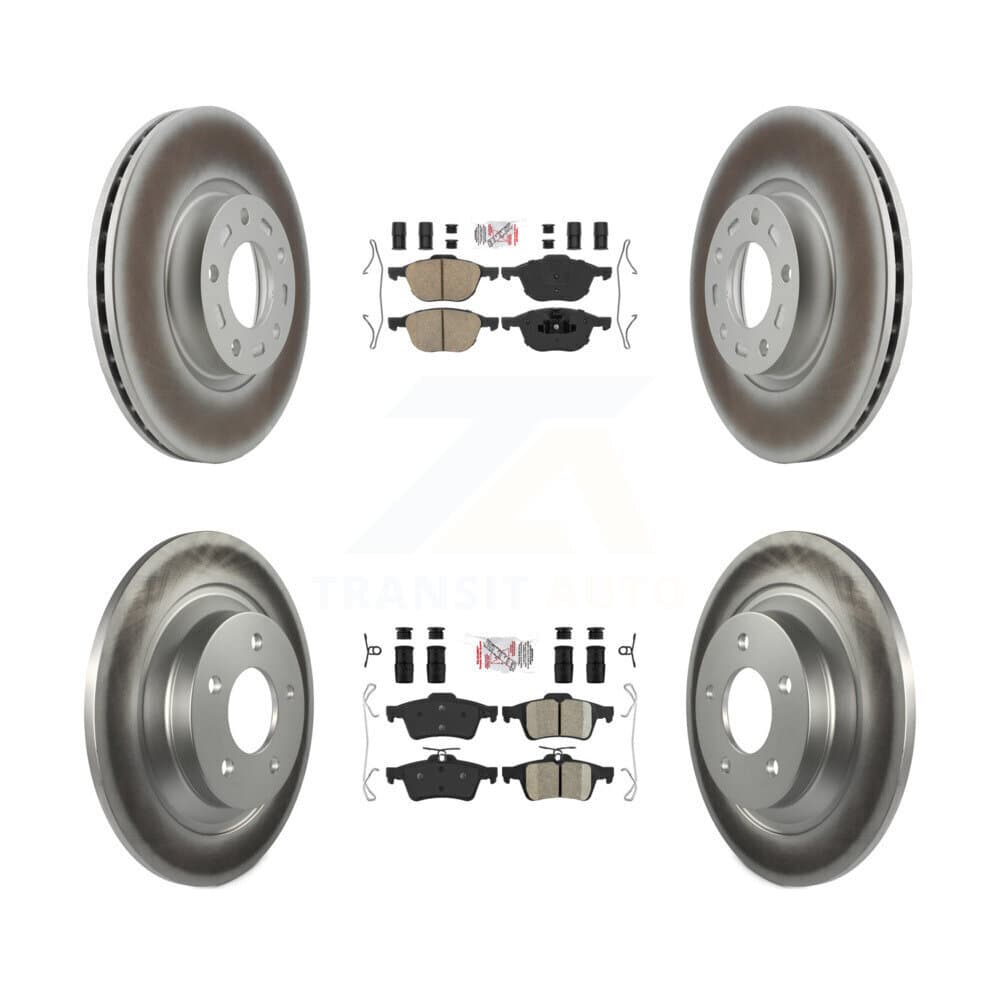 Transit Auto - KGA-104837 - Front and Rear Disc Brake Kits image 1