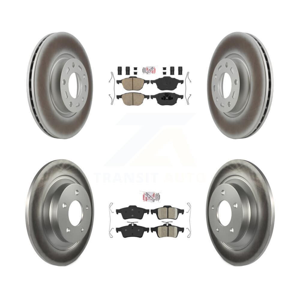 Transit Auto - KGA-104838 - Front and Rear Disc Brake Kits image 1