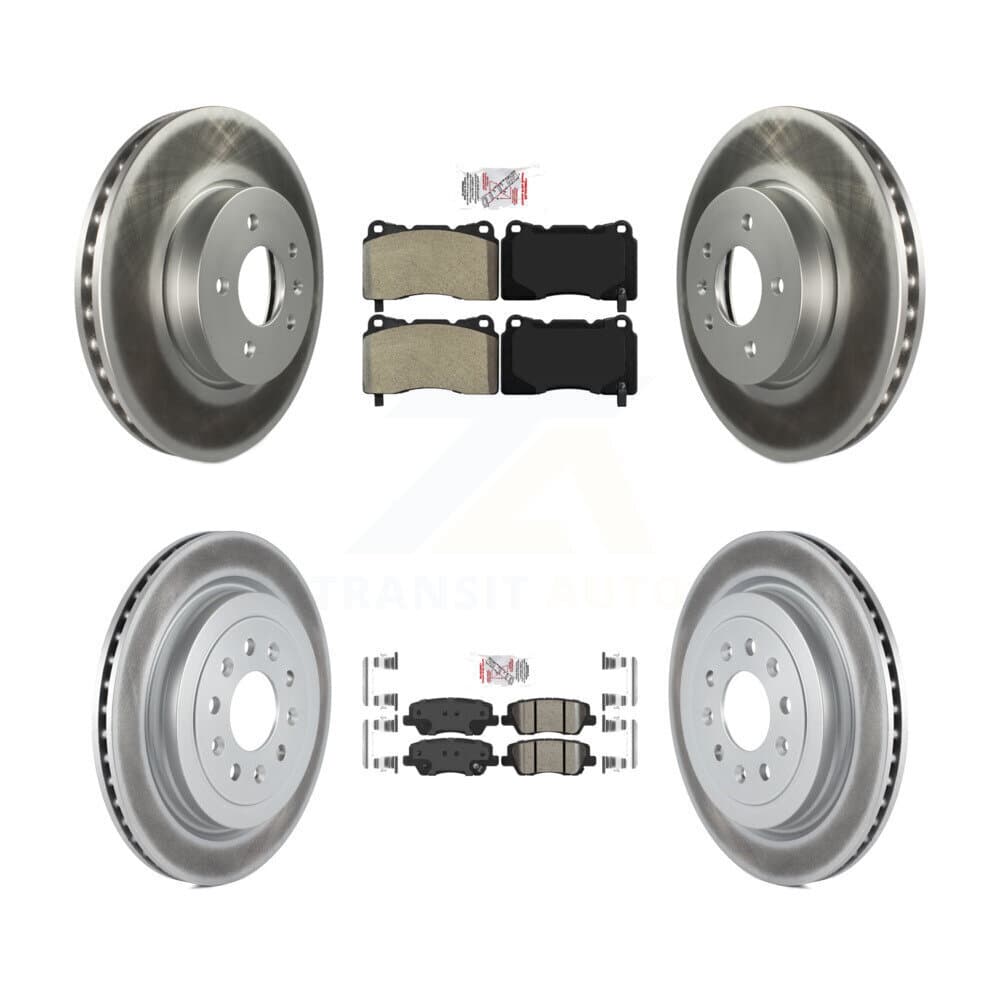 Transit Auto - KGA-104881 - Front and Rear Disc Brake Kits image 1