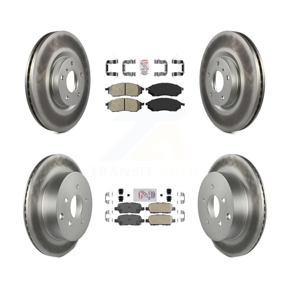 Transit Auto - KGA-104889 - Front and Rear Disc Brake Kits image 1