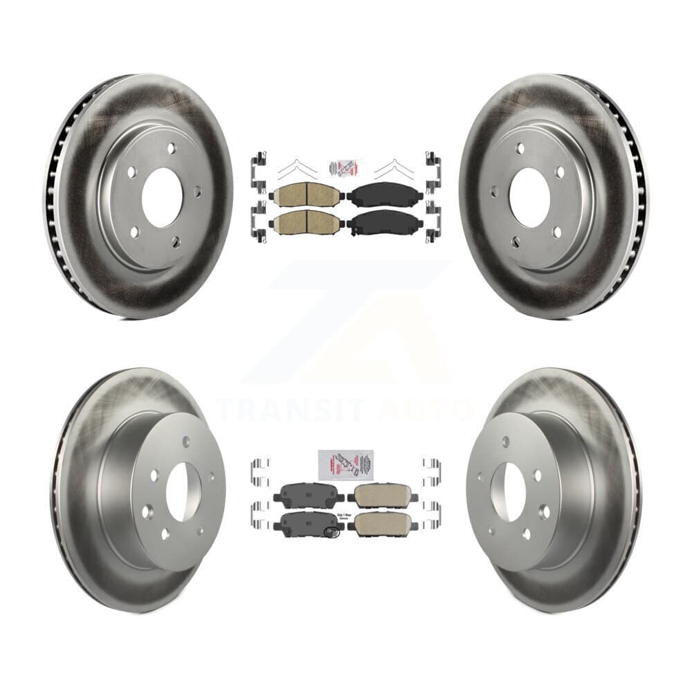 Transit Auto - KGA-104890 - Front and Rear Disc Brake Kits image 1