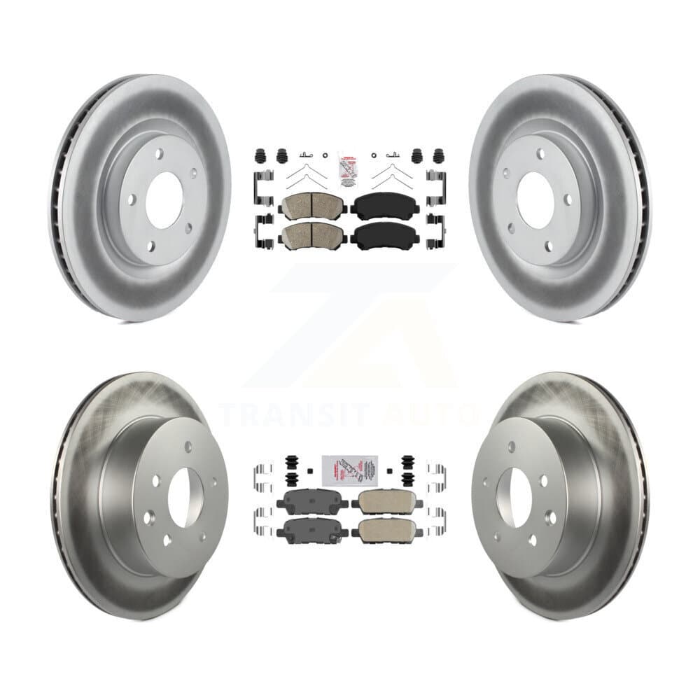 Transit Auto - KGA-104896 - Front and Rear Disc Brake Kits image 1