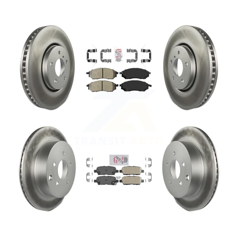 Transit Auto - KGA-104898 - Front and Rear Disc Brake Kits image 1